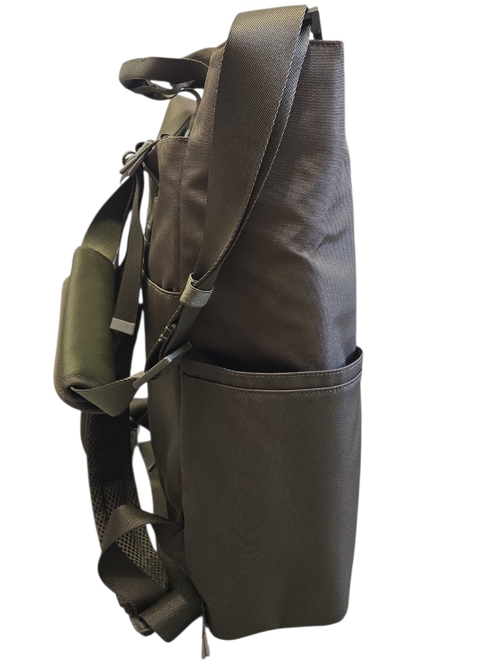 Dagne Dover Petra Convertible Tote Backpack Dark Moss Green Laptop TravelBag - Picture 6 of 16